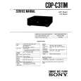 SONY CDPC311M Service Manual cover photo