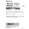 PIONEER MEP-7000/KUCXJ Service Manual cover photo