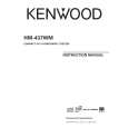KENWOOD HM-437WM Owner's Manual cover photo