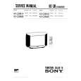 SONY KVC2981A Service Manual cover photo