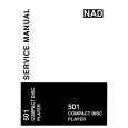 NAD 501 Service Manual cover photo