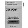 PIONEER DEX-P99R Owner's Manual cover photo