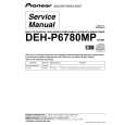 PIONEER DEH-P6780MP Service Manual cover photo