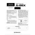 PIONEER A-88X Owner's Manual cover photo