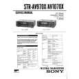 SONY STR-AV1070X Service Manual cover photo