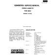 ONKYO TAR33 Service Manual cover photo