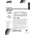 JVC KDS747 Owner's Manual cover photo