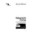 NAKAMICHI 700II Service Manual cover photo