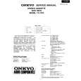 ONKYO TA2200 Service Manual cover photo