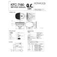 KENWOOD KFC7180 Service Manual cover photo