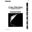 TOSHIBA CF32H40 Owner's Manual cover photo