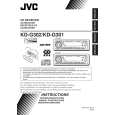 JVC KD-G301EU Owner's Manual cover photo