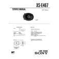SONY XSE467 Service Manual cover photo