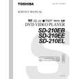TOSHIBA SD210EB Service Manual cover photo