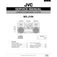 JVC MXJ100 Service Manual cover photo