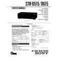 SONY STRD615 Service Manual cover photo