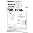 PIONEER PDK-1013 Service Manual cover photo