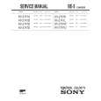 SONY KV21X1A Service Manual cover photo