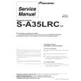PIONEER S-A35LRC Service Manual cover photo