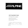 ALPINE MRV-F300S Owner's Manual cover photo
