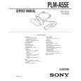 SONY PLMA55E Service Manual cover photo