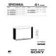 SONY KV32WX2A Service Manual cover photo