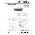 SONY CDPCE525 Service Manual cover photo