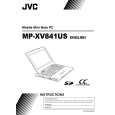 JVC MP-XV841US Owner's Manual cover photo