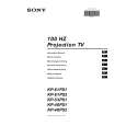 SONY KP48PS2 Owner's Manual cover photo