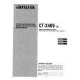 AIWA CTX309 Service Manual cover photo