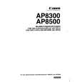 CANON AP8300 Owner's Manual cover photo