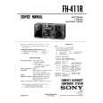 SONY FH-411R Service Manual cover photo