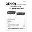 DENON PMA720 Service Manual cover photo