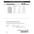 SONY KV36FS100 Service Manual cover photo