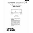 ONKYO C707CHX Service Manual cover photo