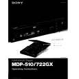 SONY MDP-510 Owner's Manual cover photo