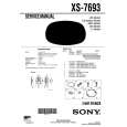 SONY XS7693 Service Manual cover photo