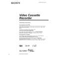 SONY SLVN900 Owner's Manual cover photo