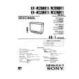 SONY KVF25MN11 Service Manual cover photo
