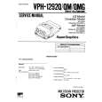 SONY VPH-1292Q Service Manual cover photo