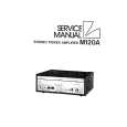 LUXMAN M120A Service Manual cover photo