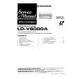 PIONEER LDV6000A Service Manual cover photo