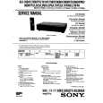 SONY SLV-L5CS Service Manual cover photo