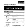 HITACHI 60EX39B Owner's Manual cover photo