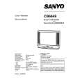 SANYO C28EH25NB Service Manual cover photo