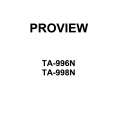 ONKYO TA996N Service Manual cover photo
