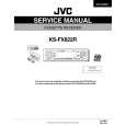 JVC KSFX822R Service Manual cover photo