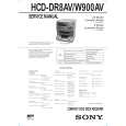 SONY HCDDR8AV Service Manual cover photo