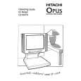 HITACHI C2164TN Owner's Manual cover photo