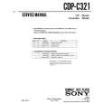 SONY CDP-C321 Service Manual cover photo